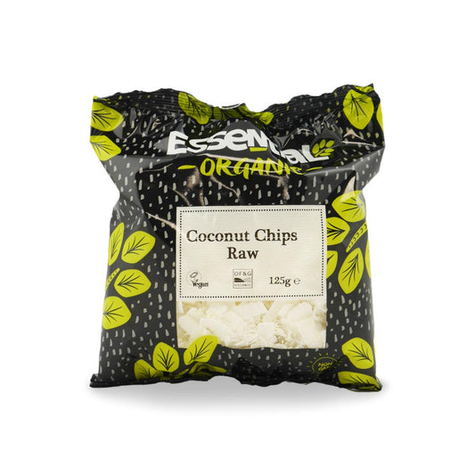 Essential Raw Coconut Chips - 125G (Org)