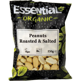 Essential Roasted and Salted Peanuts - 250G (Org)