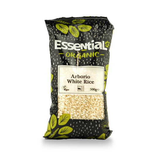 Essential Arborio White Risotto Rice - Case of 6 x 500G (Org)