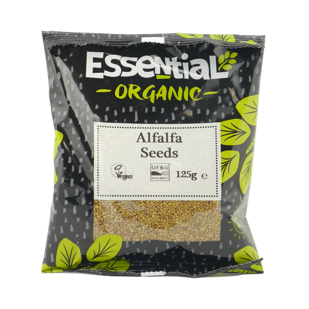 Essential Alfalfa Seeds - 125G (Org)