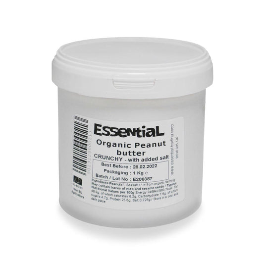 Essential Peanut Butter (Crunchy)- 1KG (Org)