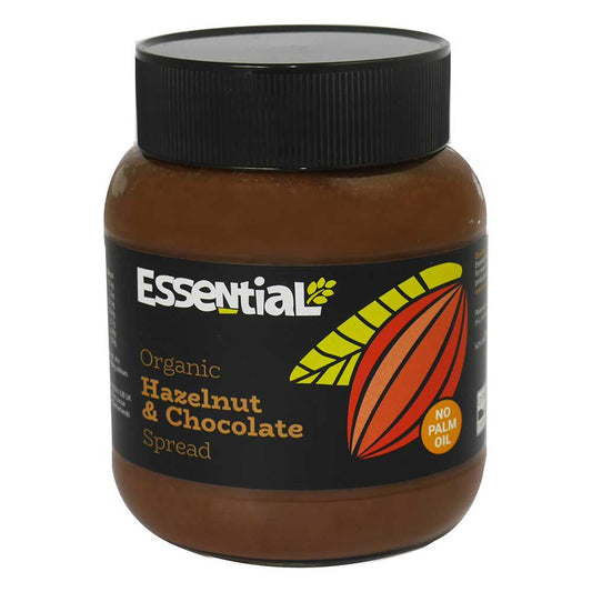 Essential Hazelnut & Chocolate Spread - Case of 6 x 400G Jars (Org)