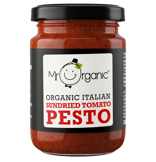 Mr Organic Sundried Tomato Pesto - Case of 6 x 190G (Org)