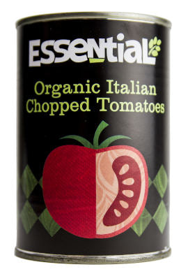 Essential Chopped Tomatoes - Case of 12 x 400G Cans (Org)