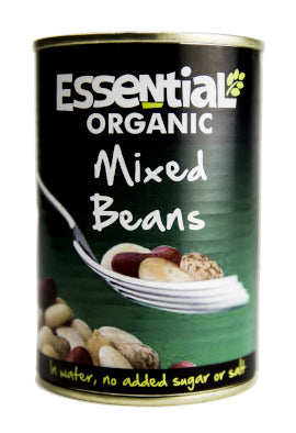 Essential Mixed Beans - Case of 6 x 400G Cans (Org)