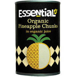 Essential Pineapple Chunks in Juice - Case of 6 x 400G (Org)