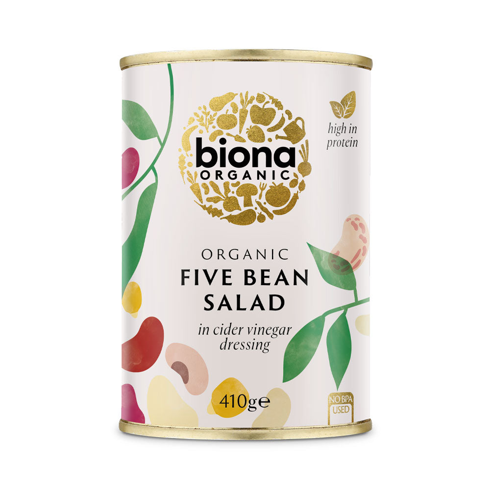 Biona Five Bean Salad - Case of 6 x 400G (Org)