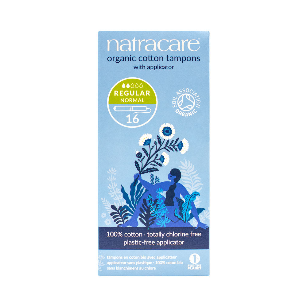 Natracare Applicator Tampons - Regular - Pack of 16