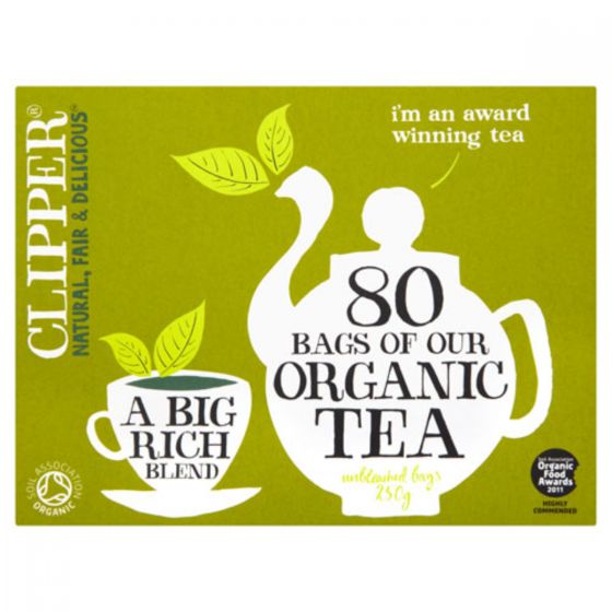 Clipper Everyday Tea Bags - 80 Bags (Org)