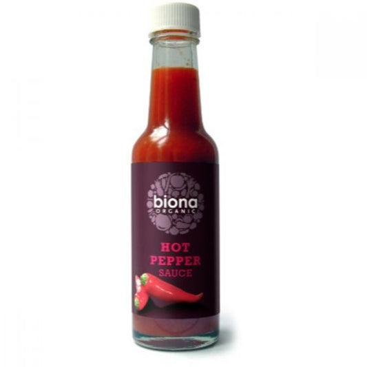 Biona Hot Pepper Sauce - 140ML (Org)