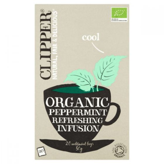 Clipper Peppermint Tea - 6 x 20 Bags (Org)