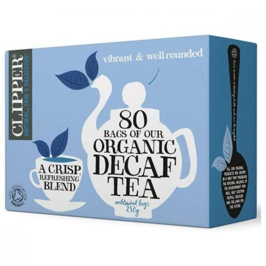 Clipper Decaf Tea - 4 x 80 Bags (Org)