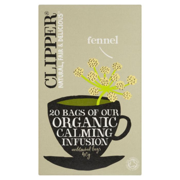 Clipper Fennel Tea - 6 x 20 Bags (Org)