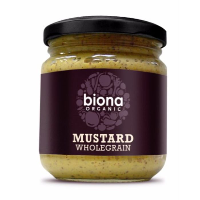 Biona Wholegrain Mustard - 200G (Org)