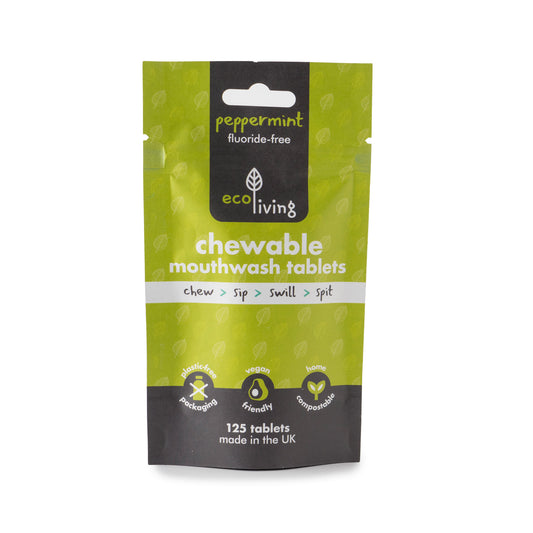 EcoLiving Chewable Mouthwash Tablets - Peppermint