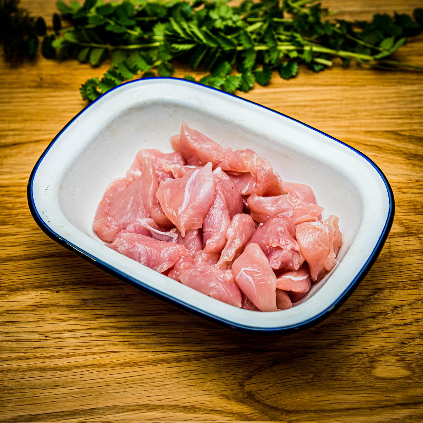 Organic Free Range Chicken Stirfry - 250G (Org)