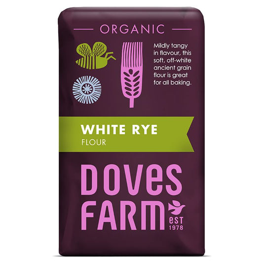 Doves Farm 100% White Rye Flour - 1KG (Org)