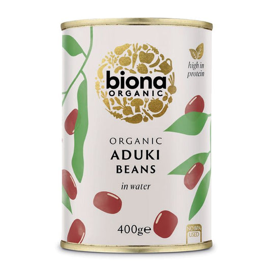 Biona Aduki Beans - Case of 6 x 400G (Org)