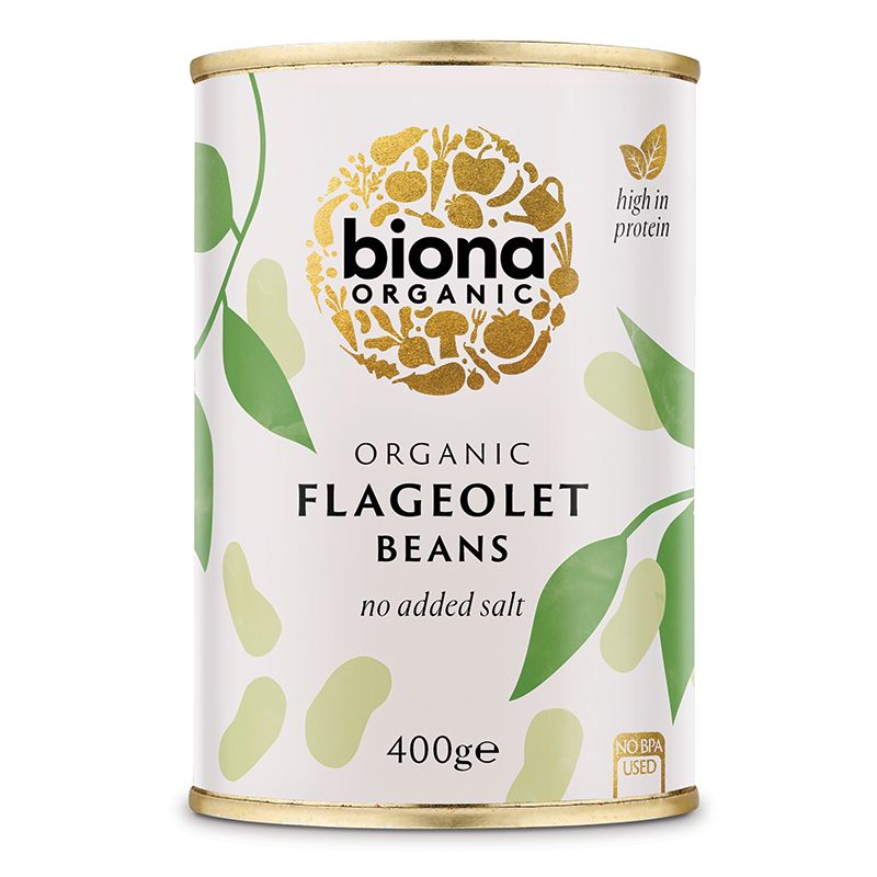 Biona Flageolet Beans - 400G (Org)