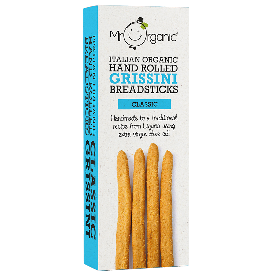 Mr Organic Grissini Breadsticks - Classic - 150G