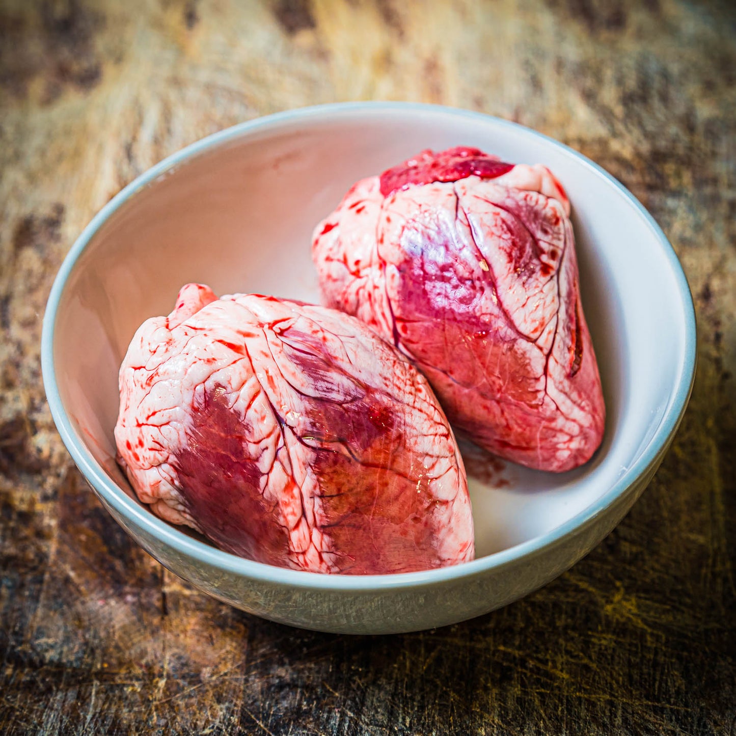 Organic Home-Bred Lamb Heart - Each (Org)