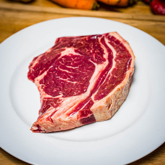 Frozen Organic Aberdeen Angus Rib Eye Steak - Each (Org)