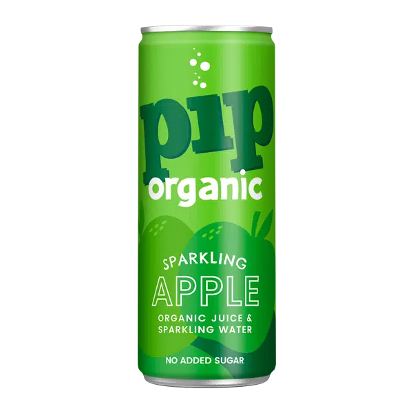 Pip Organic Sparkling Apple Juice - Case of 24 x 250ML