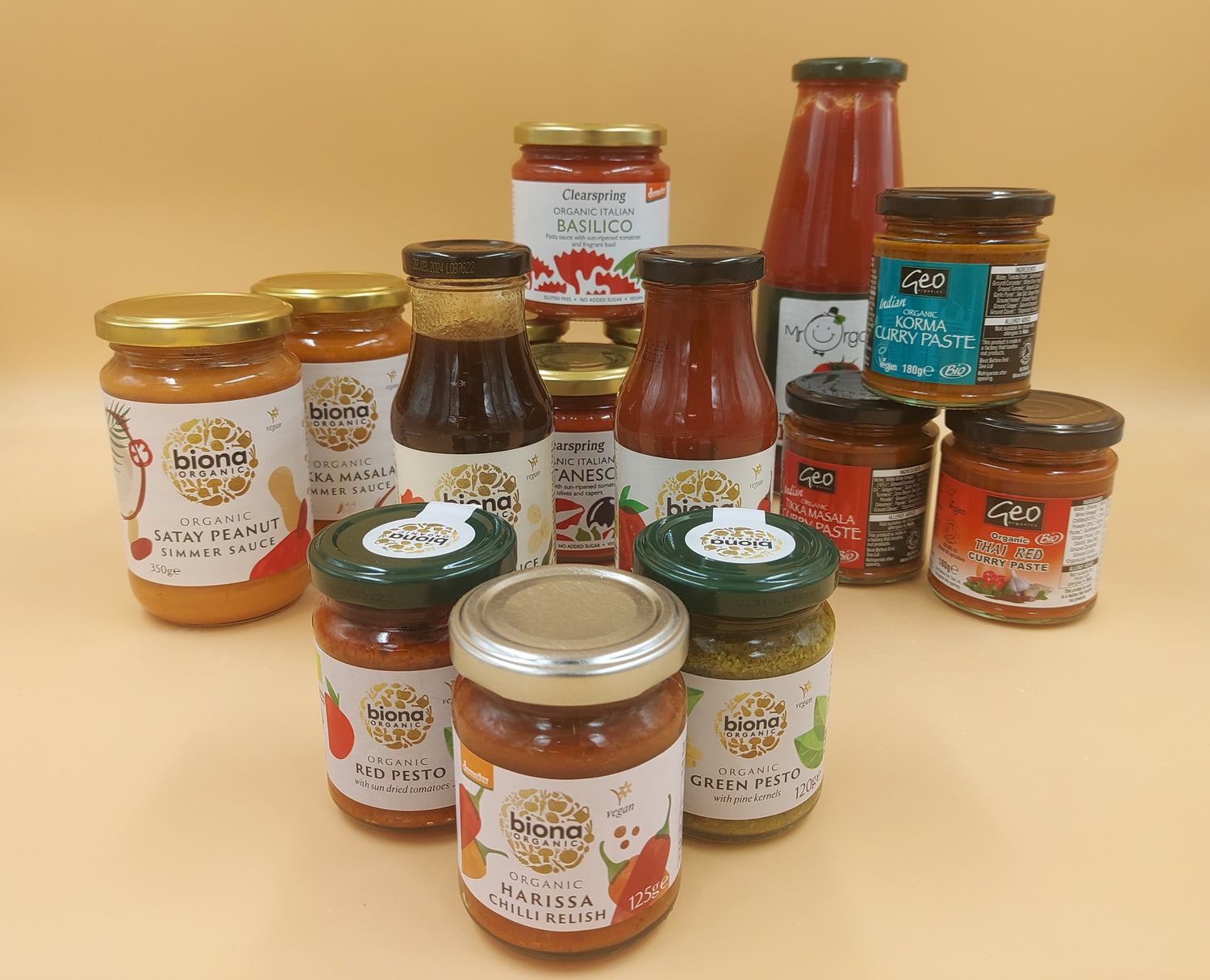 Cans, Jars and Cooking Sauces