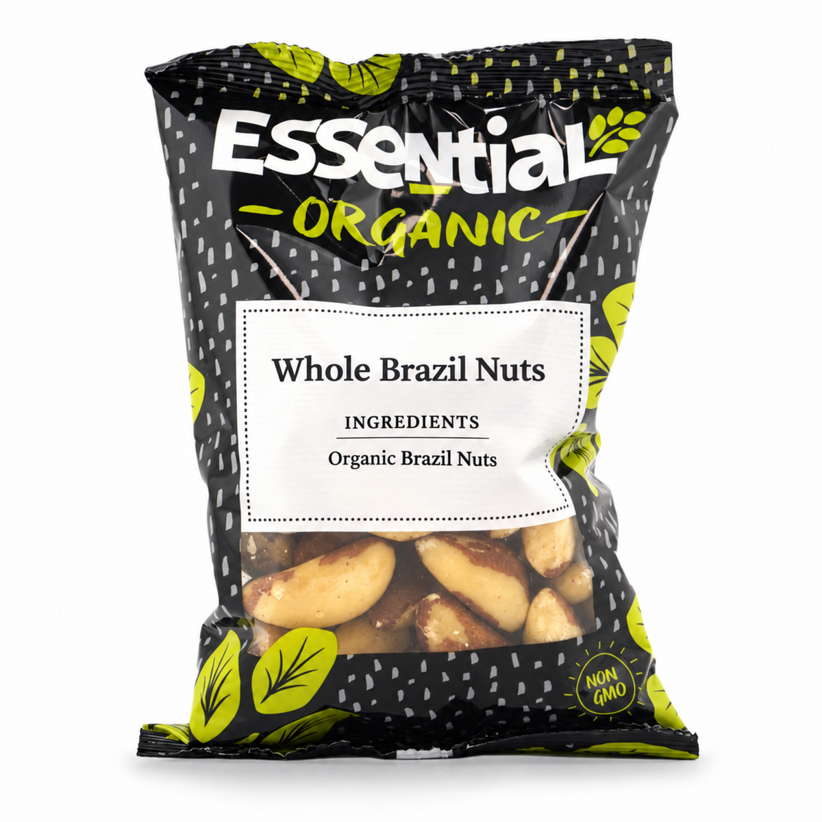 Essential Whole Brazil Nuts - ingredients label