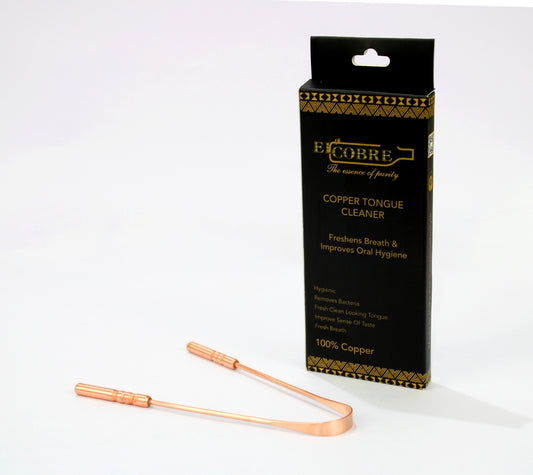 El'Cobre Copper Tongue Cleaner with Box