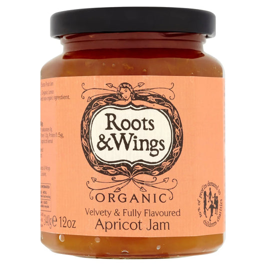 Roots & Wings Apricot Jam - 340G (Org)