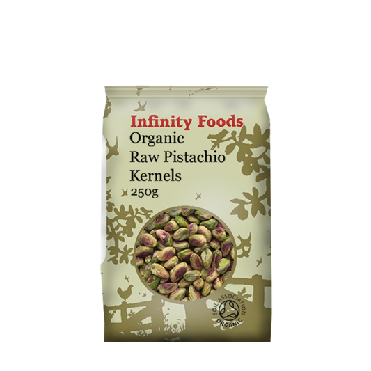Infinity Foods Raw Pistachio Nuts - 250G