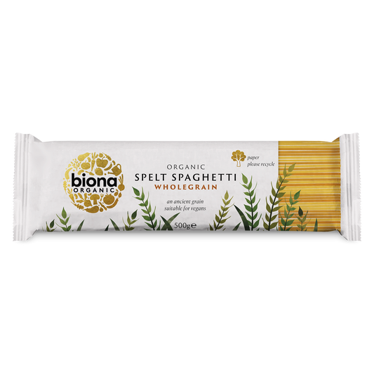 Biona Spelt Wholegrain Spaghetti - 500G (Org)