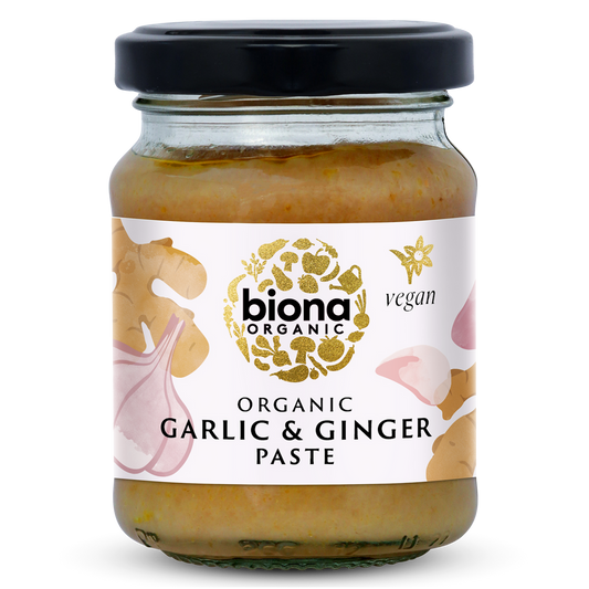 Biona Garlic & Ginger Paste - 130G