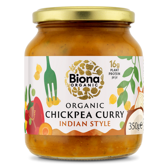 Biona Chickpea Coconut Curry - 350G (Org)