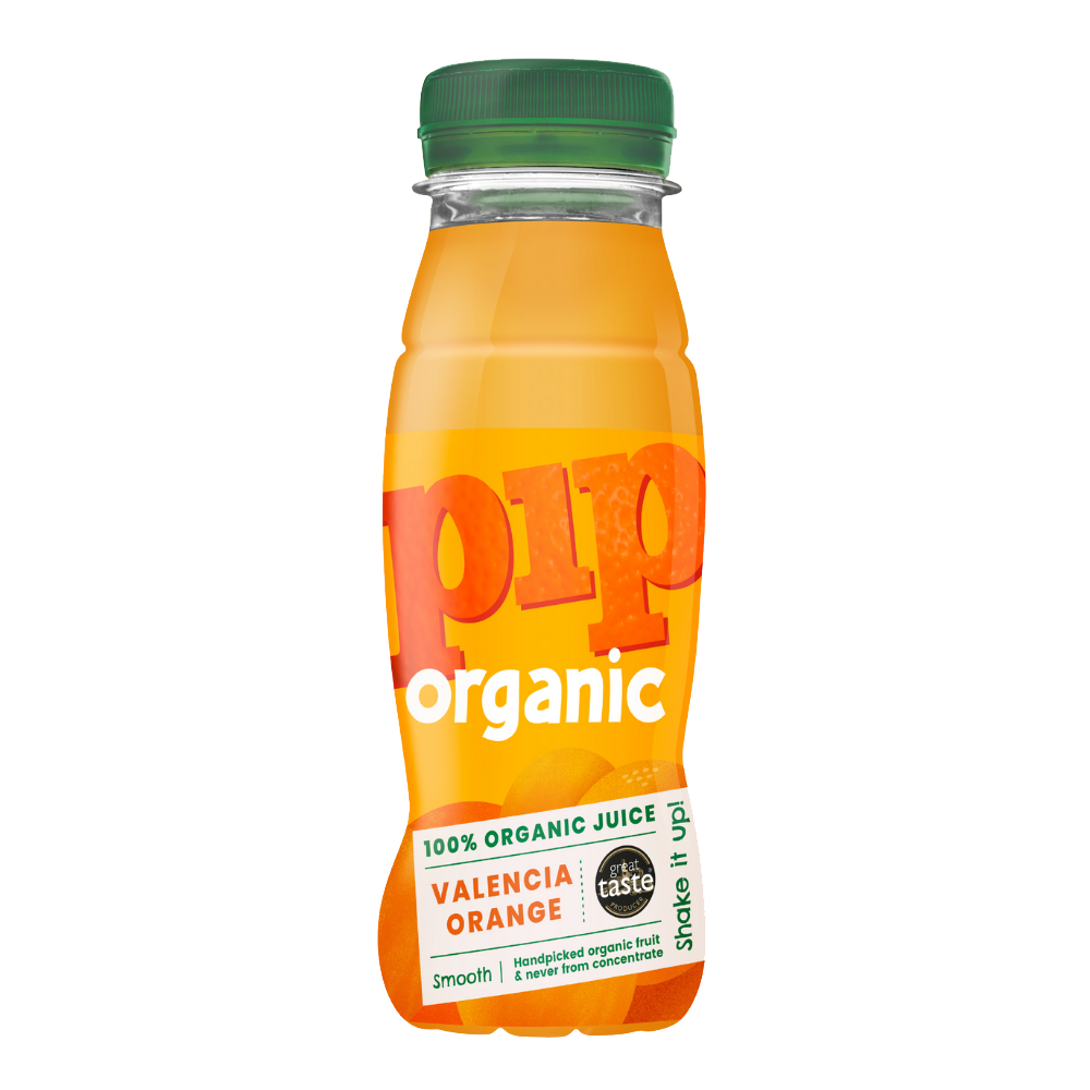 Pip Organic Valencia Orange Juice - Case of 6 x 200ML