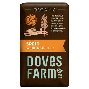 Doves Farm Spelt Wholemeal Flour - Pack of 5 x 1KG
