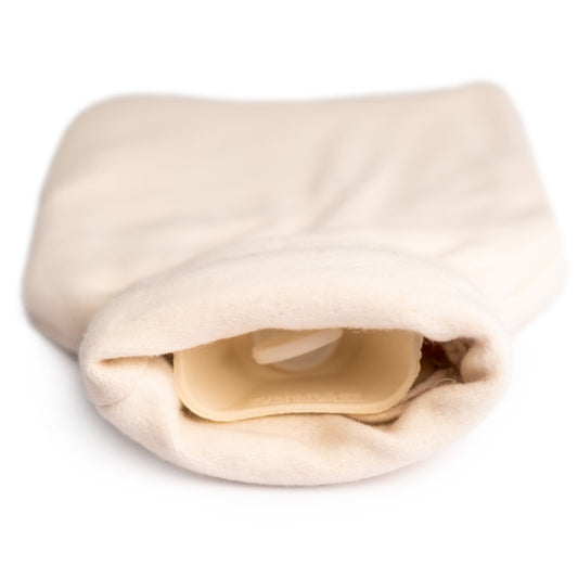 CosyPanda Bamboo Hot Water Bottle - 2L - Cream