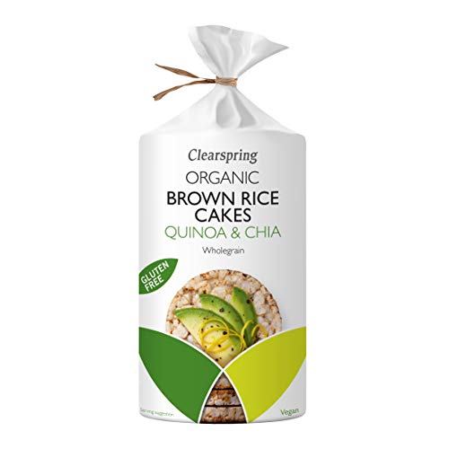 Clearspring Brown Rice Cakes - Quinoa & Chia - 120G