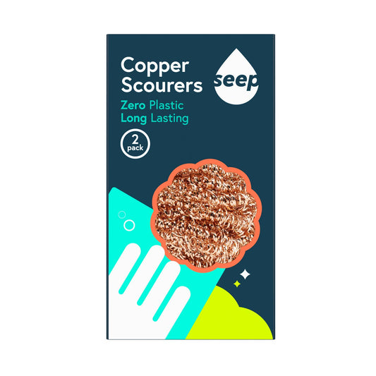Seep Copper Scourers - Pack of 2