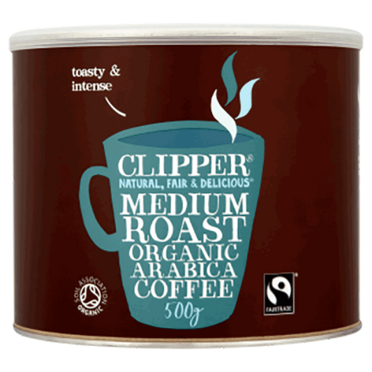 CLEARANCE Clipper Medium Roast Arabica Instant Coffee - 500G
