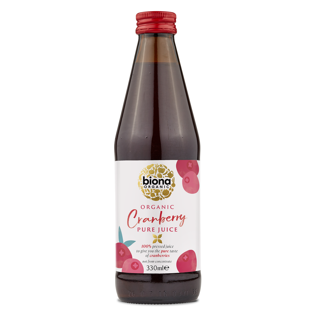 Biona Pure Cranberry Super Juice -  330ML (Org)