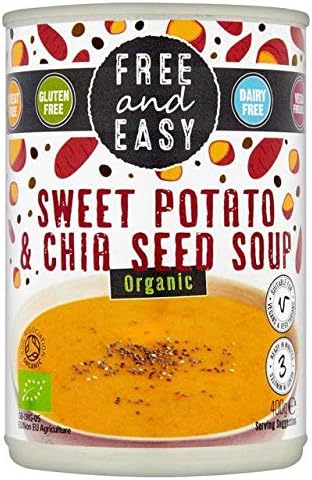 Free & Easy Sweet Potato & Chia Seed Soup - Case of 6 x 400G