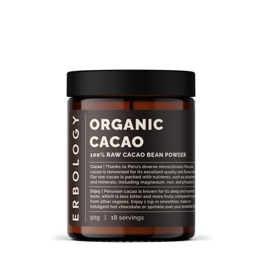 Erbology Raw Cacao Powder - 90G