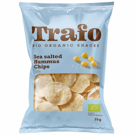 Trafo Hummus Chips - Sea Salt - 75G (Org)