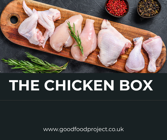 Frozen Organic Mixed Chicken Wings & Thighs Box - SAVE £5