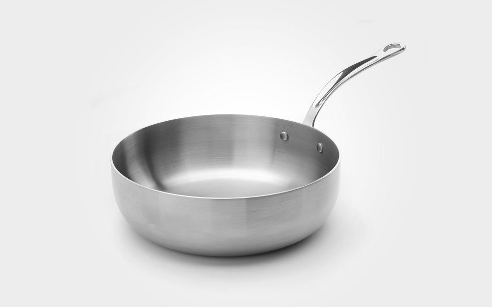 Samuel Groves Stainless Steel 3-Ply Chef Pan - 28CM