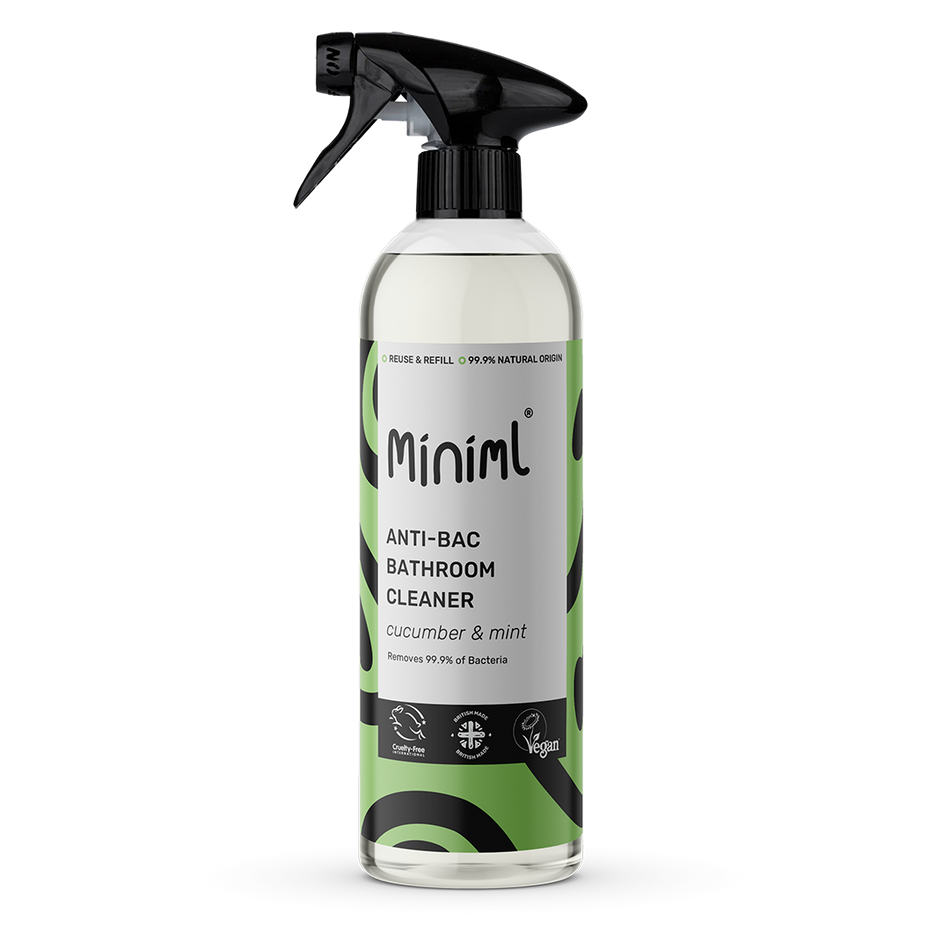 Miniml Anti-Bac Bathroom Cleaner - Cucumber & Mint - 750ML