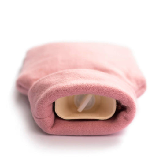 CosyPanda Organic Cotton Hot Water Bottle - 2L - Pink