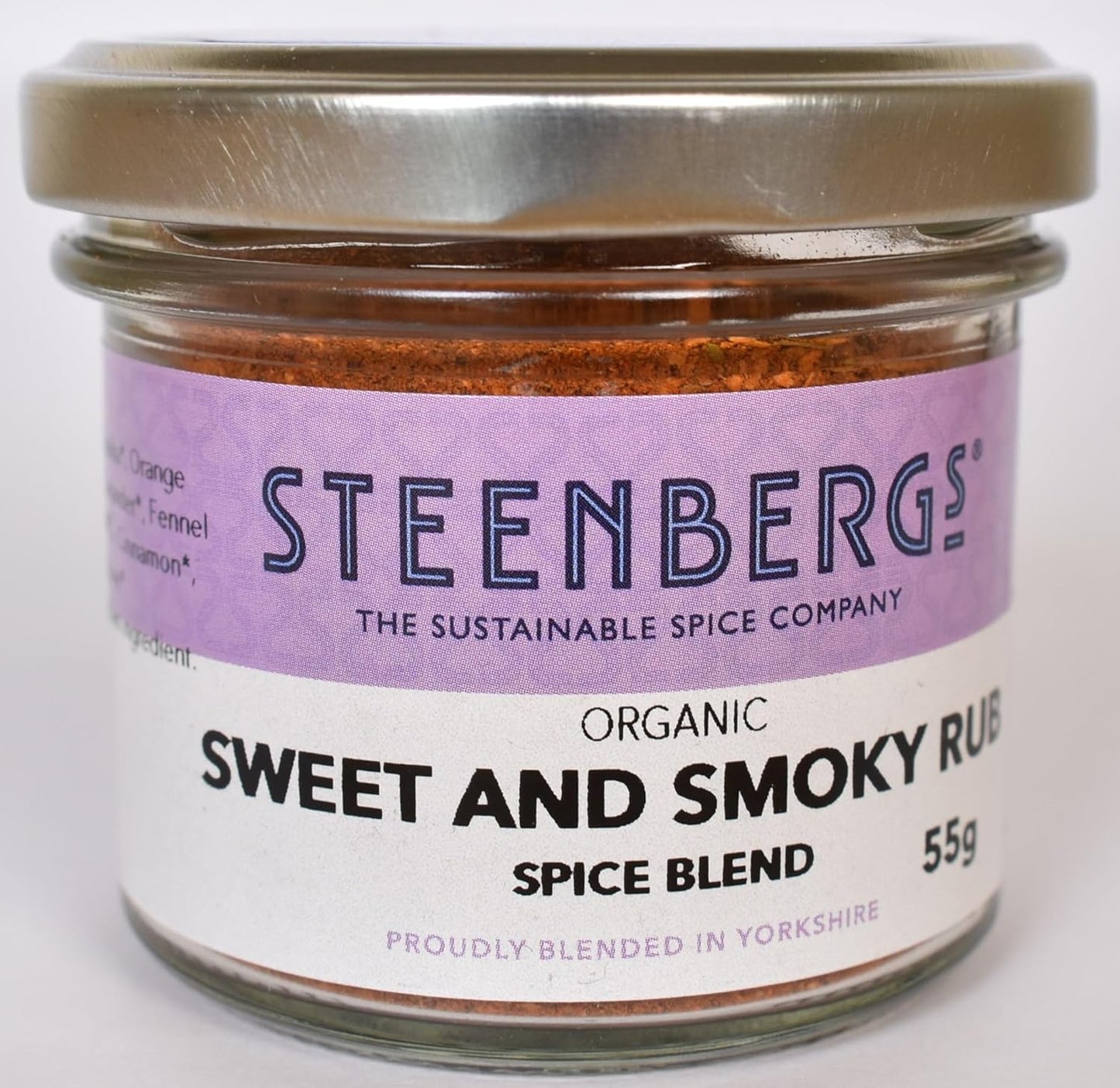 Steenbergs Sweet and Smoky Rub - 55G